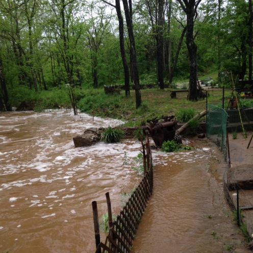 2016-05 IMG_4407IMG_4424 mill garden creek flooded